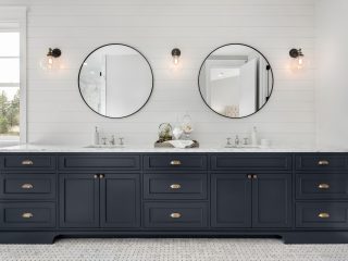 Clever Lighting Ideas for Your Too-Short Bathroom